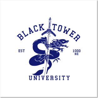 Black Tower University Posters and Art